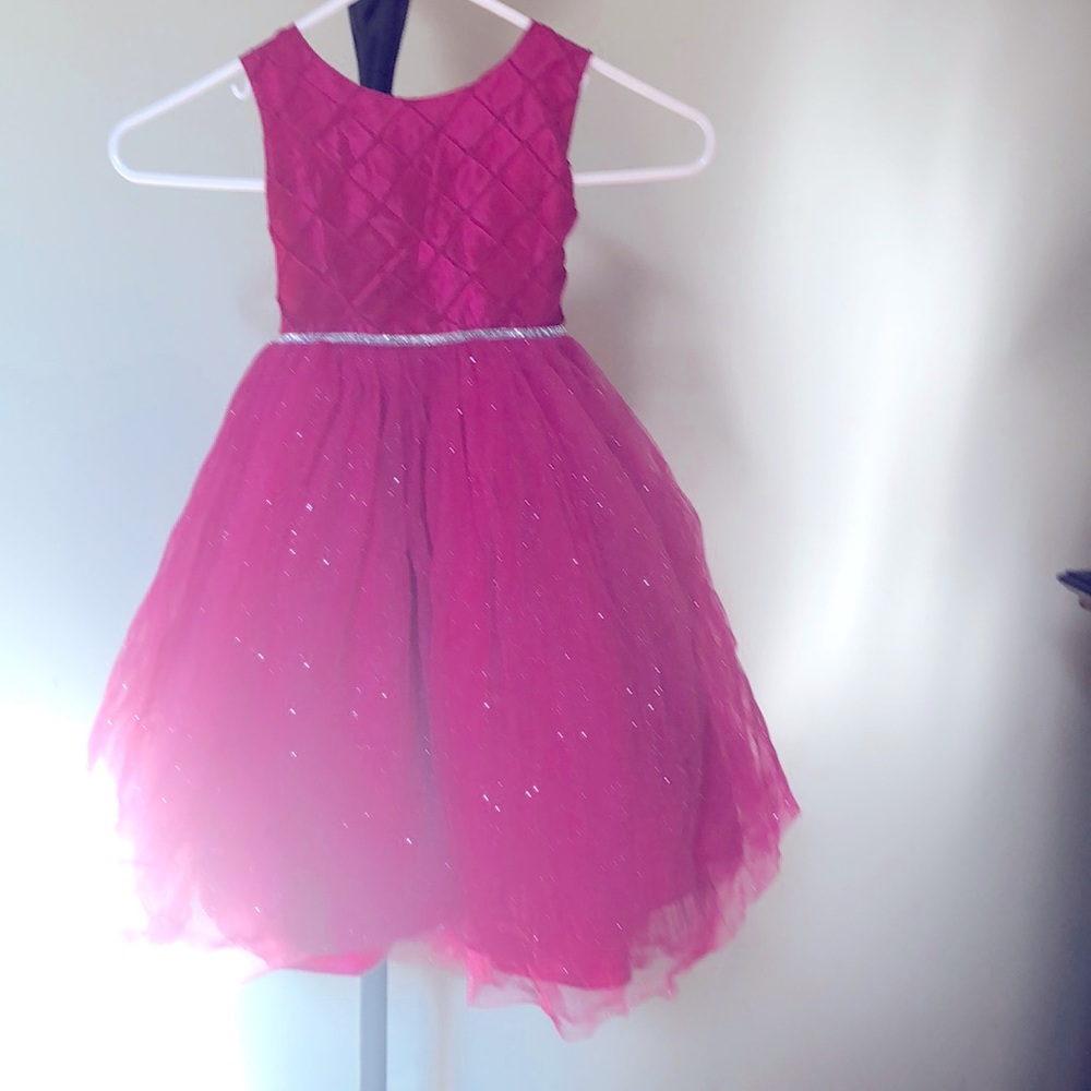 Fun in Fuchsia dress for girls!